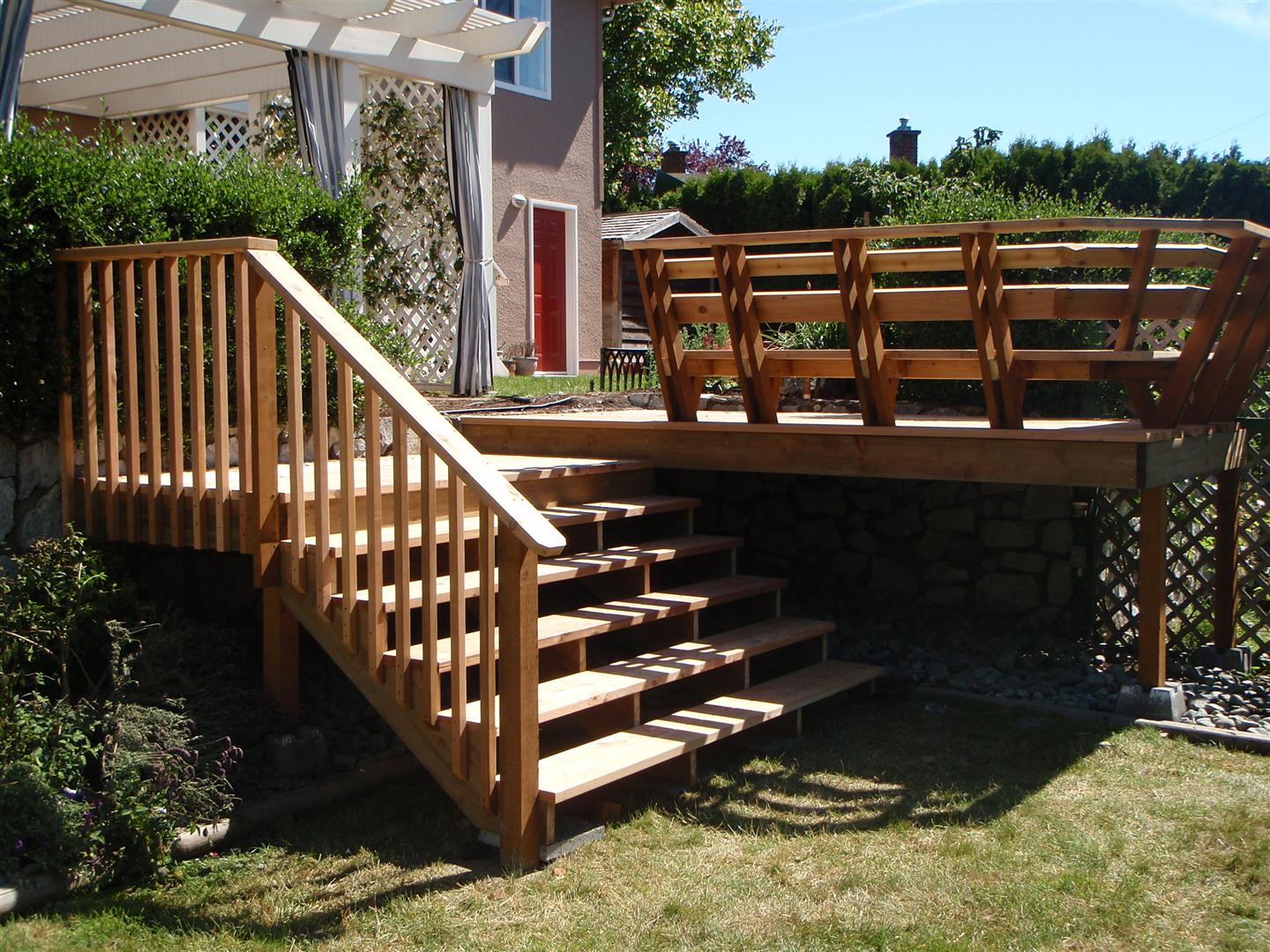 Deck Stair Ideas